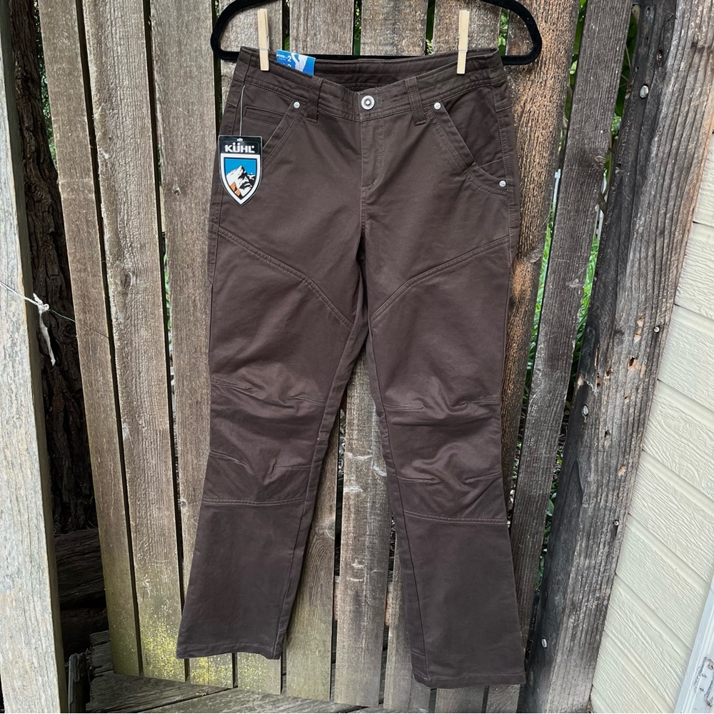 KUHL Wm’s Rydr Pant NWT In Espresso Sz 2 Regular - Picture 7 of 16